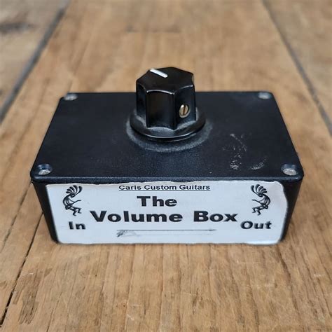 The Volume Box by Carl's Custom Guitars (Attenuator)